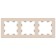Frame SE AtlasDesign, 3 posts, universal, beige, Atn000203