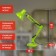 Desktop lamp ERA N-214, IP20, 40W, green