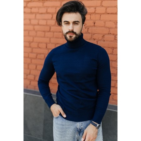 Jumper male ise, size 56, dark blue color