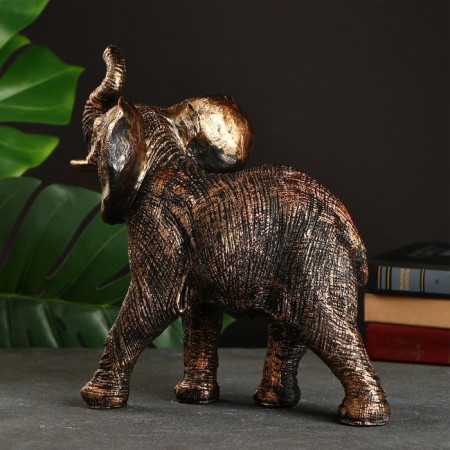 Figure "Elephant" Bronze, 19x30x15cm-2