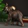 Figure "Elephant" Bronze, 19x30x15cm