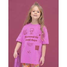T -shirt for girls, height 92 cm, pink color