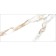 Facing tile Capella GT white, GT97VG 50x25