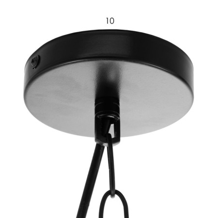 Suspension Bayerlux "House" E27 Black 35x35x35-85cm-6