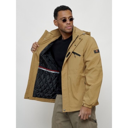 Sports male jacket, size 54, beige color-10