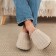 Male slippers, size 42-43, beige color
