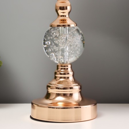 Board lamp “Leila” E27 40W gold 25x25x44 cm-3