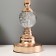 Board lamp “Leila” E27 40W gold 25x25x44 cm