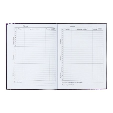 Universal diary for grades 1-11, "butterflies. Neon 2", solid cover 7BC, glossy lamination, 40 sheets-8