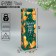 Package for a bottle, triangular "New Year", 13 x 32 x 11.3 cm, New Year