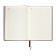Organizer, B6, 116 sheets, cage, leatherette cover, brown cut, black