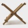 Bamboo Forest Dishes, 43 × 38 cm, 2 tiers