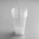 A single -time glass "premium", 200 ml, transparent color
