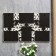 Photo frame plastic in 6 photos 10x15 cm "Bush rose" white 35.5x56.5x2 cm