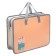 Folder with A4+handles, 332 x 268 x 90 mm, Erichkrause "Matt Pastel Bloom", 600 μm, lightning from above, peach
