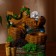 Three baskets fountain 11x15x21 cm (with backlight)