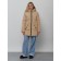 Women's winter jacket, size 48, mustard color