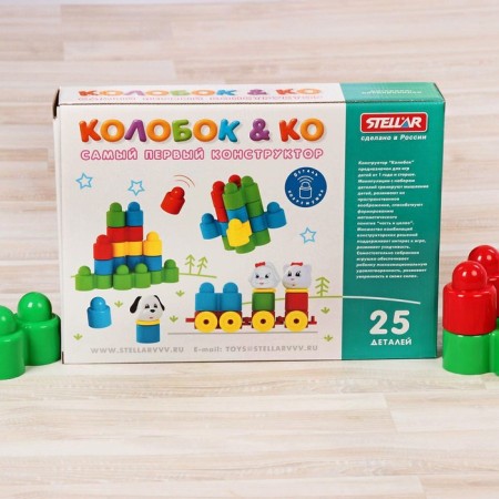 Designer "Kolobok and Company", 25 parts-3