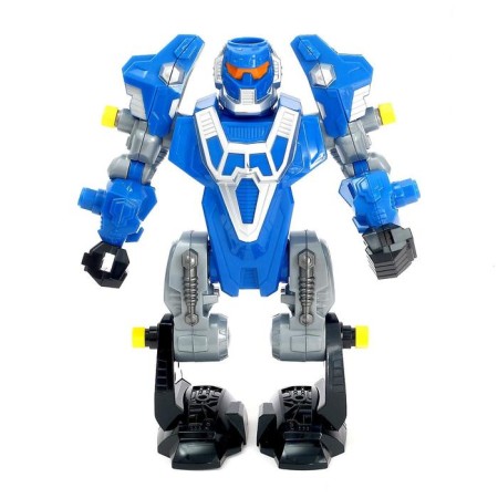 Design machine "Mega Robot", 3 in 1, with a light screwdriver, works from batteries-4