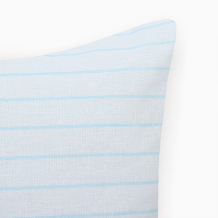 Pillowcase "Etel" strip 50x70 cm, col. blue, 100% cotton, calico-2