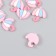 Decor for creativity plastic "Pink umbrella" set 10 pcs 2x1.7 cm