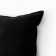 Ethel pillow, 45x45+1 cm, black, 100% cotton