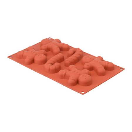 Form for cooking cookies, silicone, 33.6x18x2.4 cm-4
