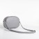 Bag Women's Cross-Bodi with a zipper, gray color