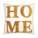 Decorative pillowcase "Ethel" Boho Home, 45x45 cm, mustard color