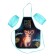 Apron for labor + sleevens, 490 x 390/240 x 145 mm, (height 116-146 cm), fn 61-20 "lion"