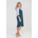 Female dress, size 54, turquoise color
