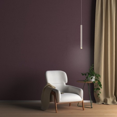 Suspension lamp Mantra Cala, Led, 420lm, 3000k, 550 mm, white color-2