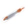 Metal circuit in a plastic tube with a protective cap on a needle