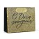 Laminated horizontal package “Happy Birthday”, glitter, S 15 x 12 x 5.5 cm