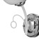 Sconces 2452/1 E27 40W Belo-chromovy
