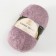 Yarn "cotton grass" 65% cotton 35% polyamide 220 m/100g (132 dry rose)