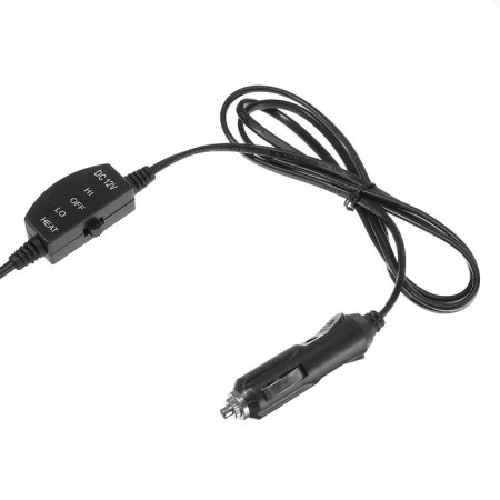 Torso heated cape, 12 V, regulator, 55 × 27 cm, wire 200 cm, black-8