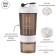 Shaker, 500 ml, series: Crossfit Plus, "never give up", 17 x 9.5 cm