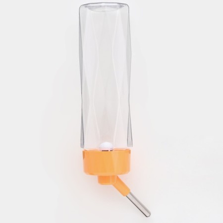 Animal drinkers, 750 ml, fastening-spring, orange