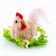 Soft toy "Chicken in the nest", 7 cm, color mix