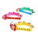 Toy musical tambourine "Beasts" with bells, mix
