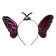 Carnival rim "butterfly", color mix