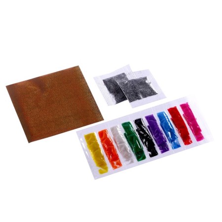 Set for creativity. Frescoes of the sand "Fairytale" + 9 flowers of sand 4 grams, sparkles, stack-4