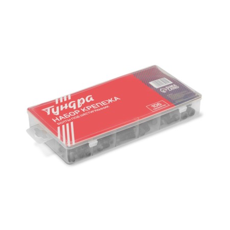 Set of bolts under the hexagon tundra Krep, 106 items-2