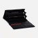 Women's wallet on magnets, black color