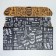 Gift double -sided folding, packaging, “brutal man”, 27 x 21 x 9 cm