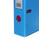 A4, 75 mm, Lamark, PVC, double-sided coating, metal edging, pocket for a spine, collected, blue/pink