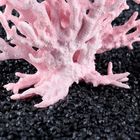 Plastic coal is small 17 x 6 x 13 cm, pink-3