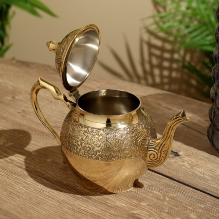 Teapot 24x11x18 cm, brass-2