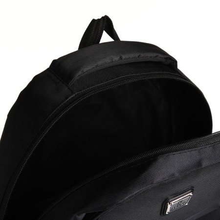 Youth backpack with lightning, 4 pockets, black/white color-5